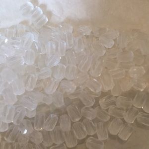 Swarovski crystal clear long beads